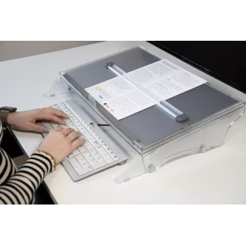 BakkerElkhuizen FlexDesk 640 mit ComfortRead höhenverstellbarer Tisch