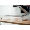 BakkerElkhuizen FlexDesk 640 mit ComfortRead höhenverstellbarer Tisch