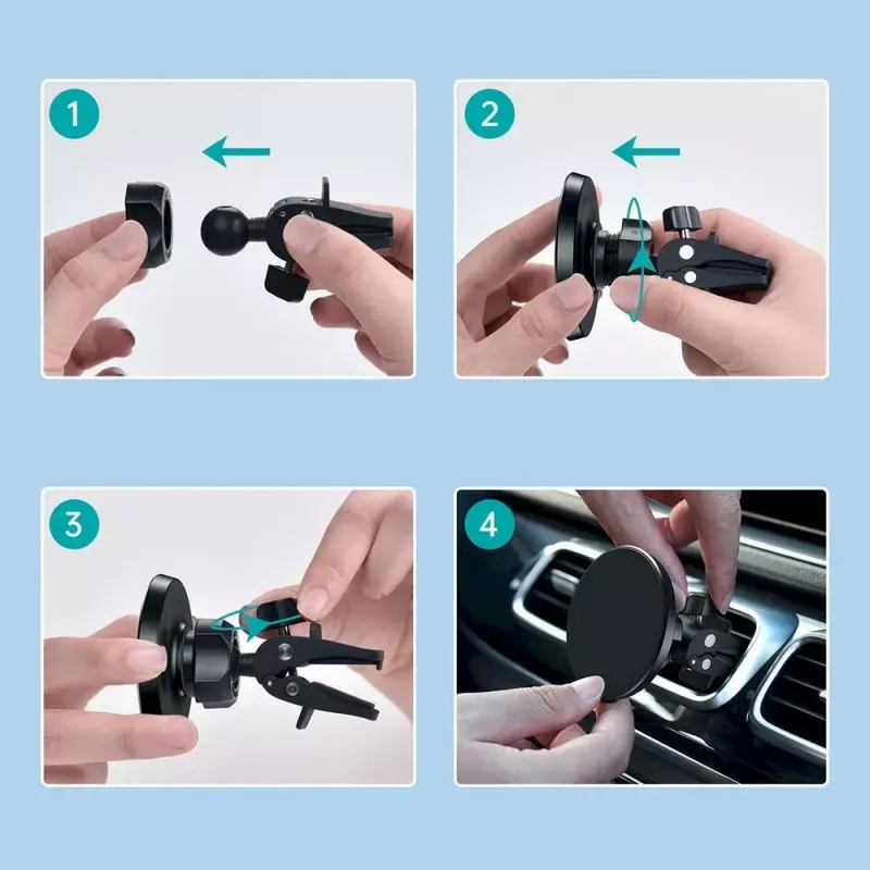 Magnetische Auto-Handyhalterung CHOETECH für iPhone 12, Lüftungsgitter-kompatibel, kompakte Halterung