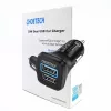 Netzteil CHOETECH C0051 dual USB-A 36W QC3.0, schwarz