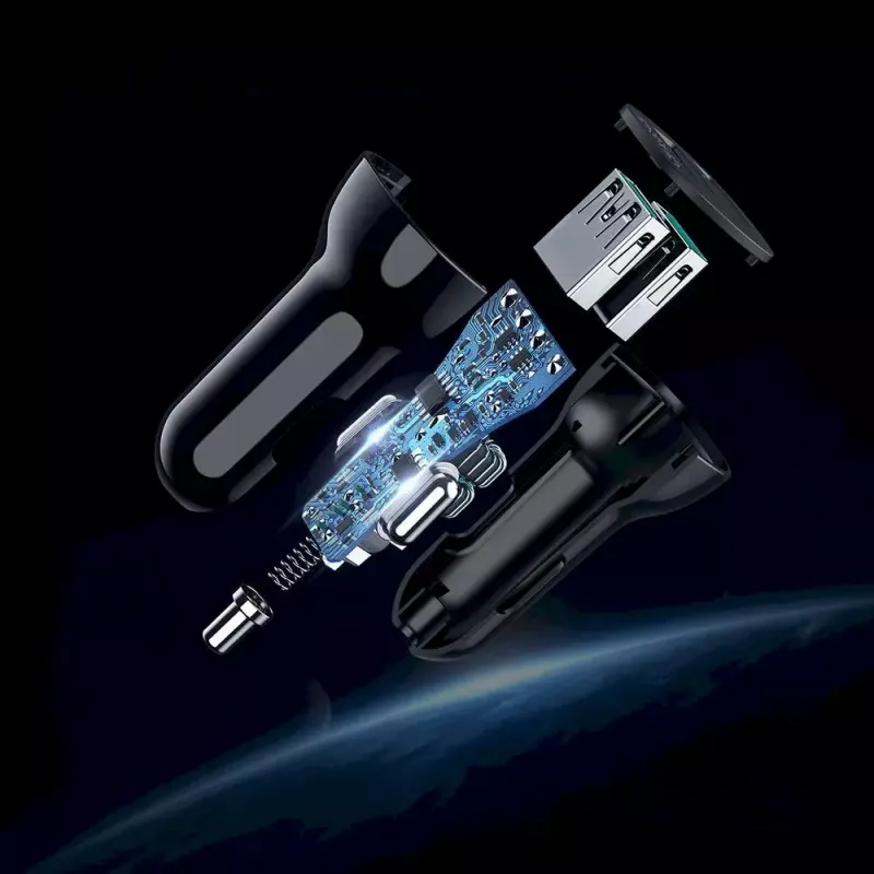 Netzteil CHOETECH C0051 dual USB-A 36W QC3.0, schwarz
