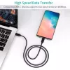 USB-Kabel Choetech CC0002 USB 2.0 1m USB-C Schwarz