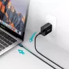 USB Typ-C auf Typ-C Kabel CHOETECH CC0004-V2, 3 m, PD 20W, schwarz