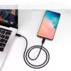 USB Typ-C auf Typ-C Kabel CHOETECH CC0004-V2, 3 m, PD 20W, schwarz