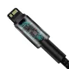 Kabel Baseus Tungsten Gold 1 m Schwarz Lightning auf USB C