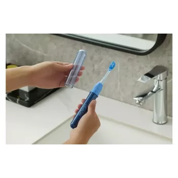 Elektrische Zahnbürste OCLEAN Ease Blau – wiederaufladbar, wasserdicht, blau
