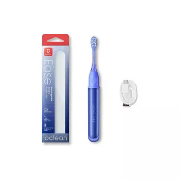 Elektrische Zahnbürste OCLEAN Ease Blau – wiederaufladbar, wasserdicht, blau