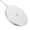 Kabelloses magnetisches Ladegerät CHOETECH T580 15W Weiß — magnetisches Qi-Wireless-Ladepad