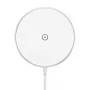 Kabelloses magnetisches Ladegerät CHOETECH T580 15W Weiß — magnetisches Qi-Wireless-Ladepad