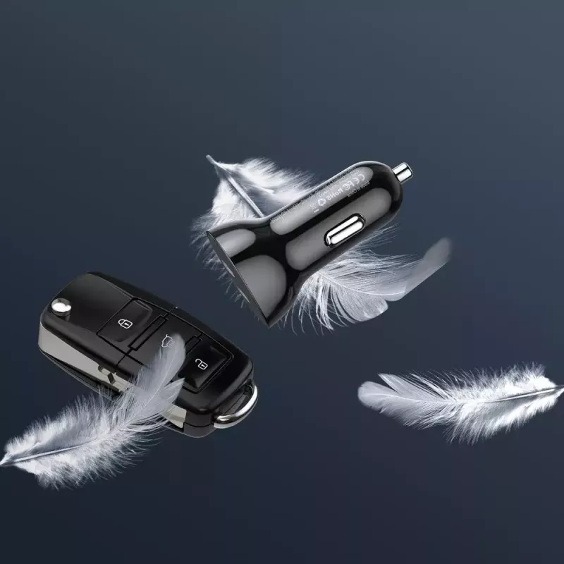 Indoor-Ladegerät Choetech TC0008 Schwarz Zigarettenanzünder Schnellladung