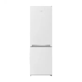 Kühl-Gefrierschrank BEKO RCSA270K40WN, freistehend, 262 L gesamt (175 L Kühlteil / 87 L Gefrierteil), 1708 mm, weiß