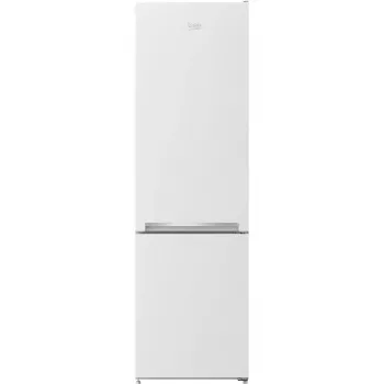 Freistehender Kühlschrank BEKO RCSA300K40WN, 291 L gesamt (204 L Kühlteil, 87 L Gefrierteil), Klasse E, umkehrbare Tür, LED, 181,3 cm, weiß