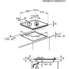 Electrolux EGE6172NOK Kochfeld Schwarz Einbau 60 cm Combi 4 Zone(n), Touch- und Drehregler