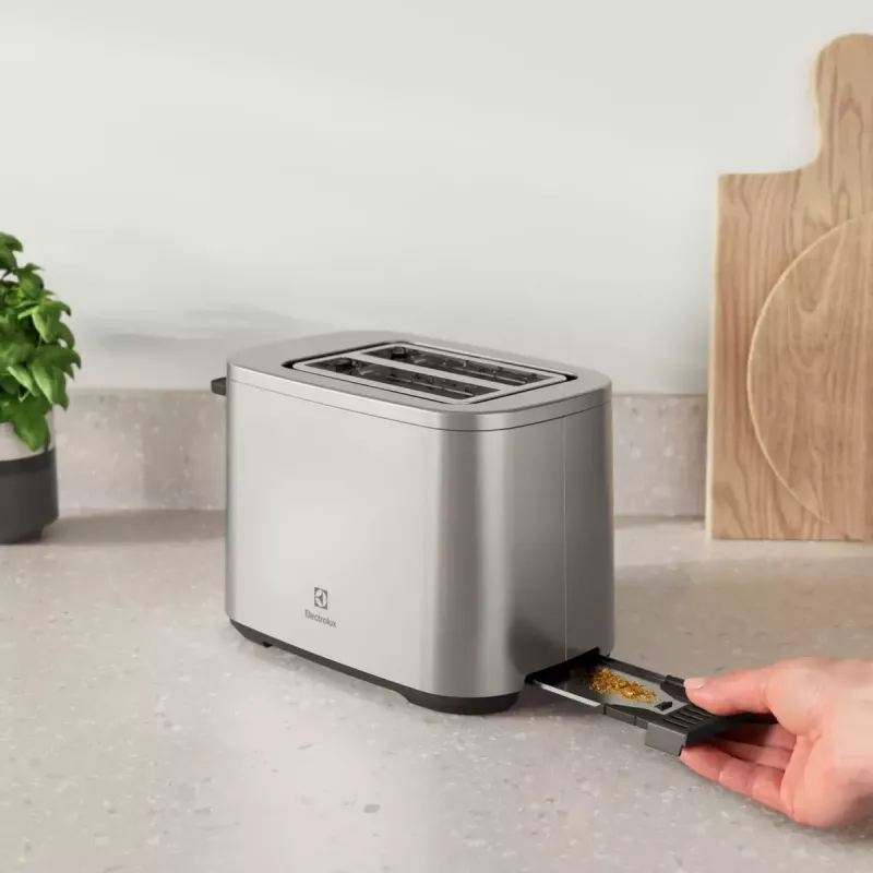 Toaster Electrolux 910003704 E5T1-4ST 2 Scheiben 800 W Edelstahl