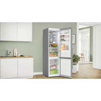 Bosch Serie 6 KGN39AIBT Kühl-Gefrierkombination Freistehend 363 L Edelstahl