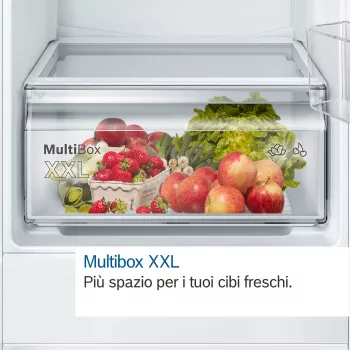 Bosch Serie 2 KIN86NSE0 Kühl-Gefrierkombination Einbau 260 L
