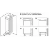 Bosch Serie 2 KIN86NSE0 Kühl-Gefrierkombination Einbau 260 L