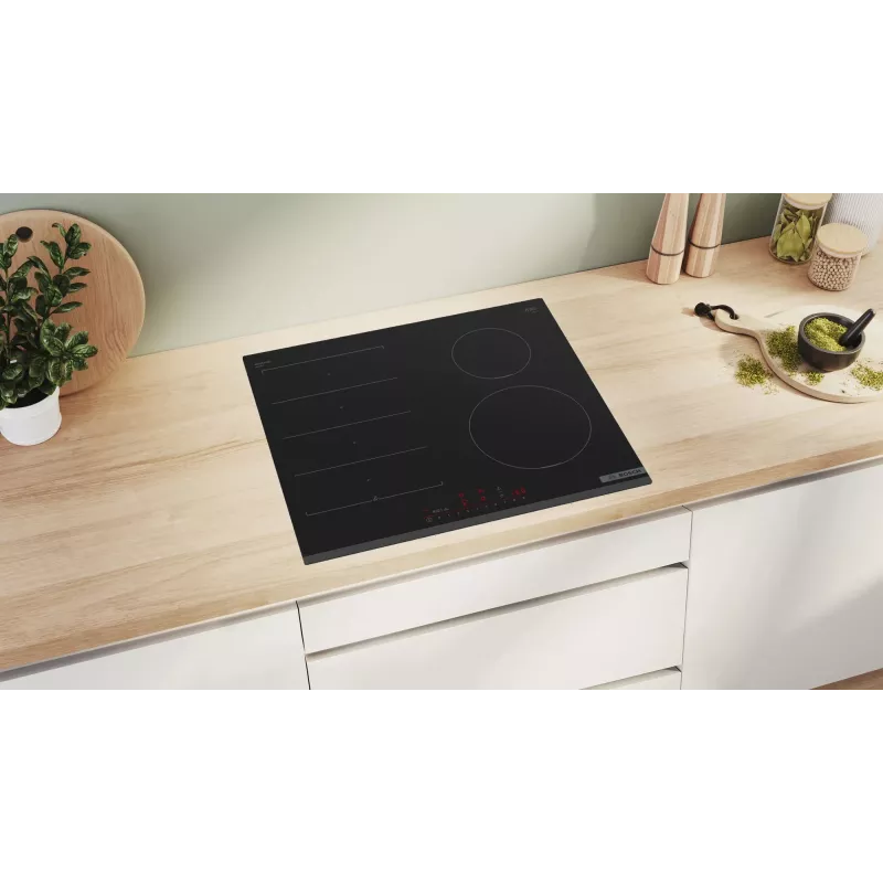 Bosch Serie 6 PIX631HC1E Kochfeld Schwarz Einbau 60 cm Zonen-Induktionskochfeld 4 Zone(n)