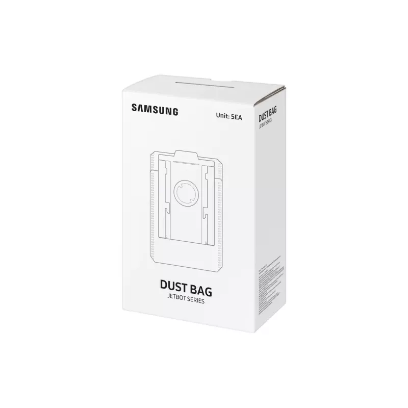 Staubbeutel Samsung VCA-RDB95 für Staubsaugerroboter Weiß 5 Stück