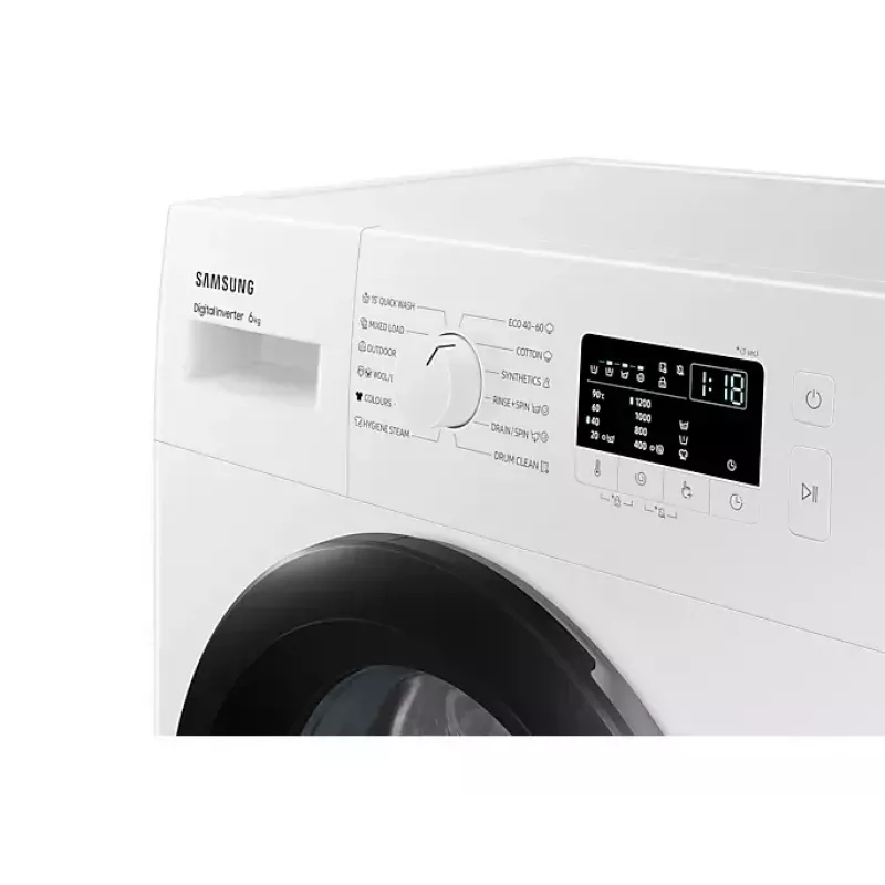 Samsung WW60A3120BE/LE Waschmaschine Frontlader 6 kg 1200 U/min Weiß