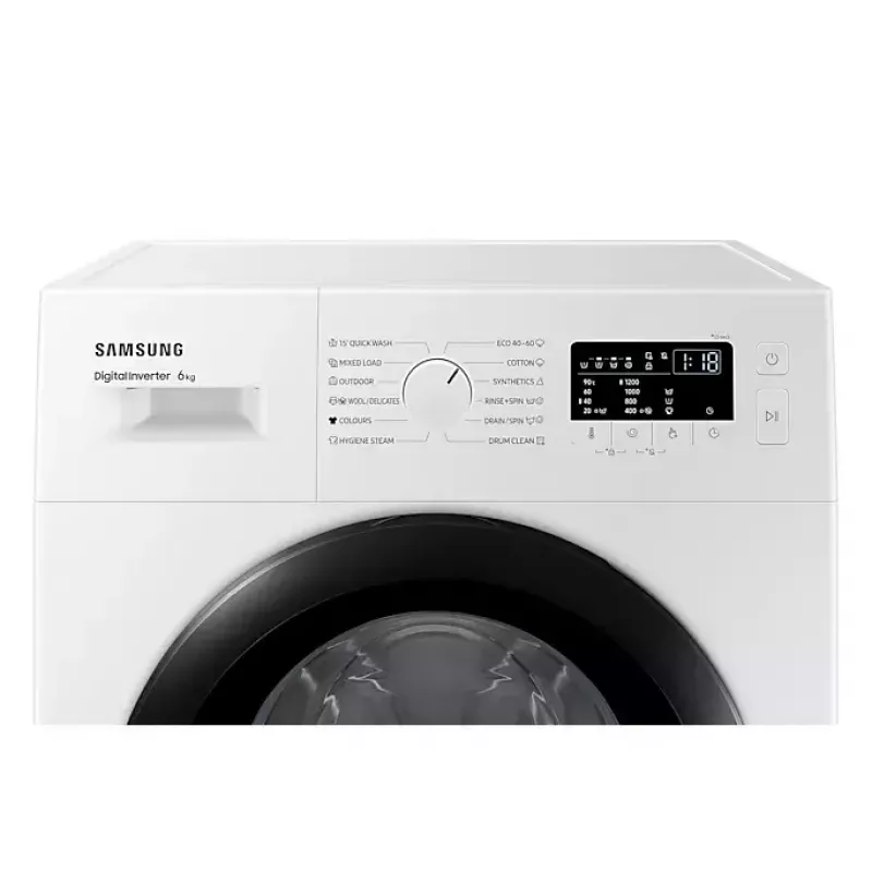 Samsung WW60A3120BE/LE Waschmaschine Frontlader 6 kg 1200 U/min Weiß