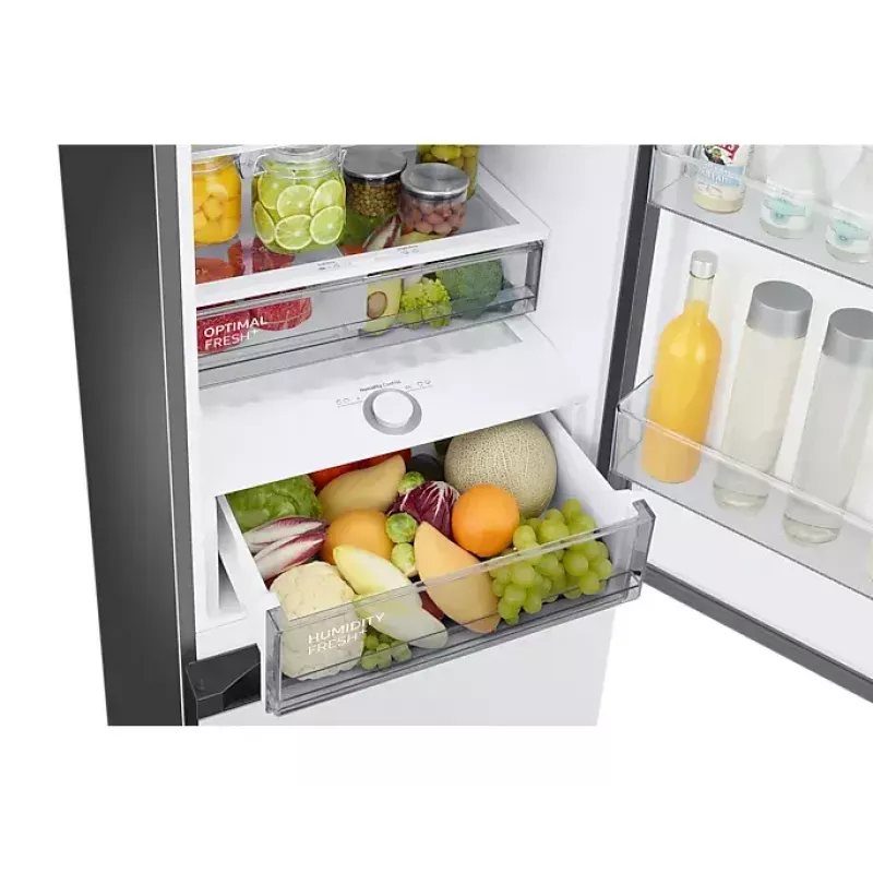 Samsung RB38C7B5C12/EF Kühl-Gefrierkombination Freistehend Weiß