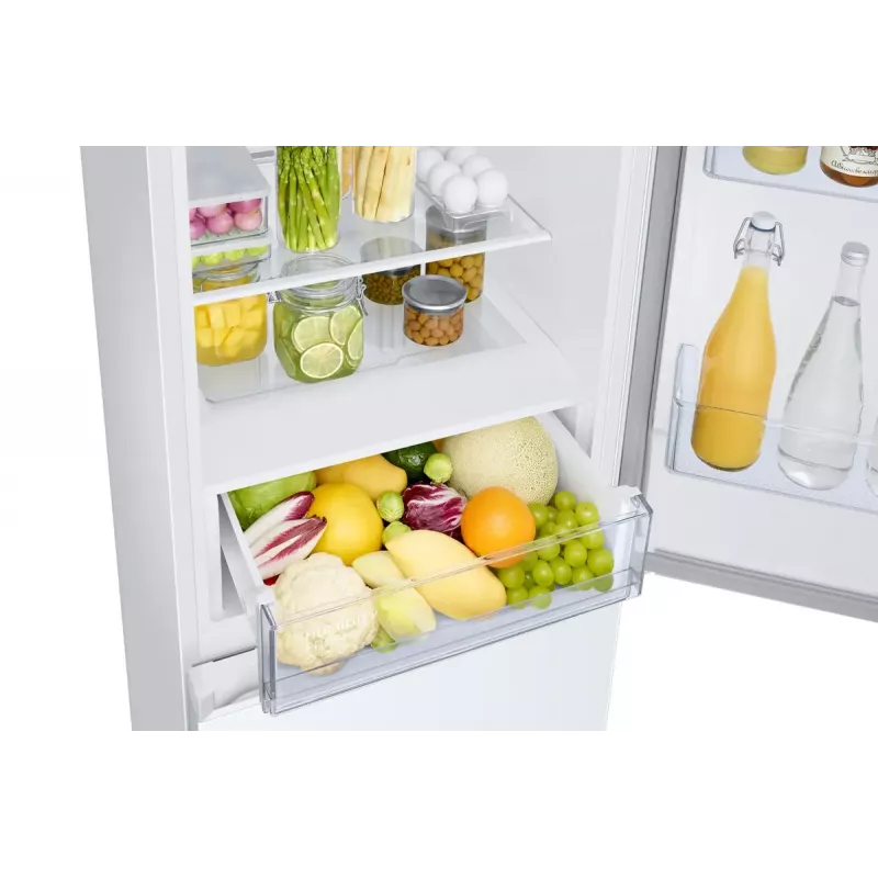 Freistehender Kühlschrank Samsung RB34C670EWW/EF — 344 L Gesamtvolumen, Kühlbereich 230 L, Gefrierbereich 114 L, No Frost, Weiß