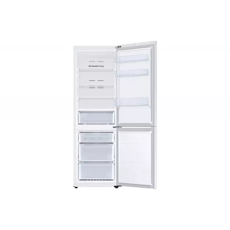 Freistehender Kühlschrank Samsung RB34C670EWW/EF — 344 L Gesamtvolumen, Kühlbereich 230 L, Gefrierbereich 114 L, No Frost, Weiß