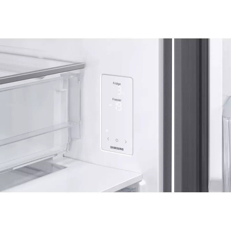 Samsung RB53DG703ES9EO Kühl-Gefrierkombination Freistehend 538 L Platin, Edelstahl