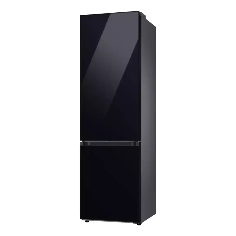 Freistehender Kühlschrank Samsung RB38C6B2E22 mit No Frost, rechter Türanschlag, 35 dB, Energieeffizienzklasse E, 8 kg/24h Gefriervermögen, 4 Ablagen, 2 Gemüsefächer, schwarz
