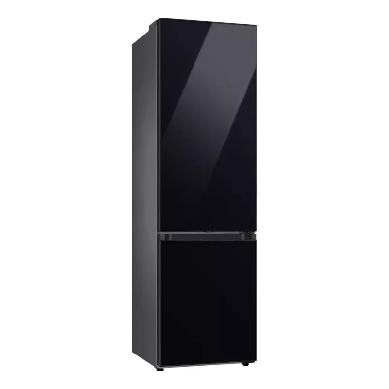 Freistehender Kühlschrank Samsung RB38C6B2E22 mit No Frost, rechter Türanschlag, 35 dB, Energieeffizienzklasse E, 8 kg/24h Gefriervermögen, 4 Ablagen, 2 Gemüsefächer, schwarz