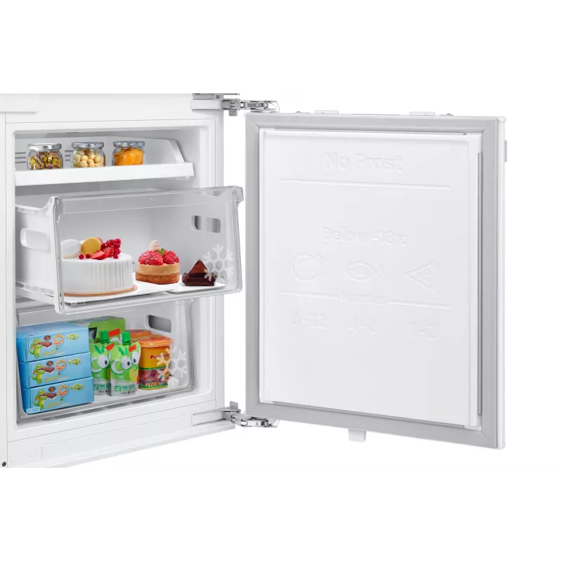 Samsung BRB70F30AEF0EO Kühl-Gefrierkombination Einbau 298 L Weiß