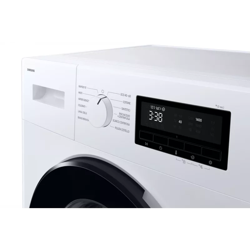 Samsung WW80FG3M05AWLF Waschmaschine Frontlader 8 kg 1400 U/min Weiß