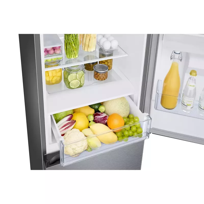 Samsung Series 6 RB34C632ESA/EU Classic Kühl-Gefrierkombination mit SpaceMax™ Technologie – Silber