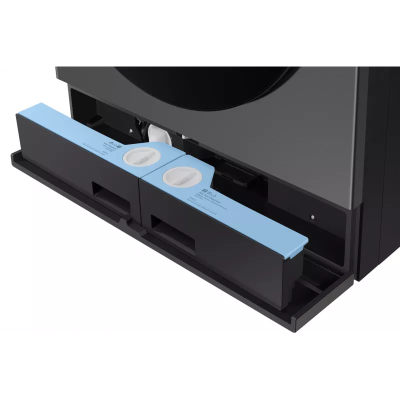 Samsung WD18DB8995BZ Waschtrockner freistehend Frontlader Edelstahl A