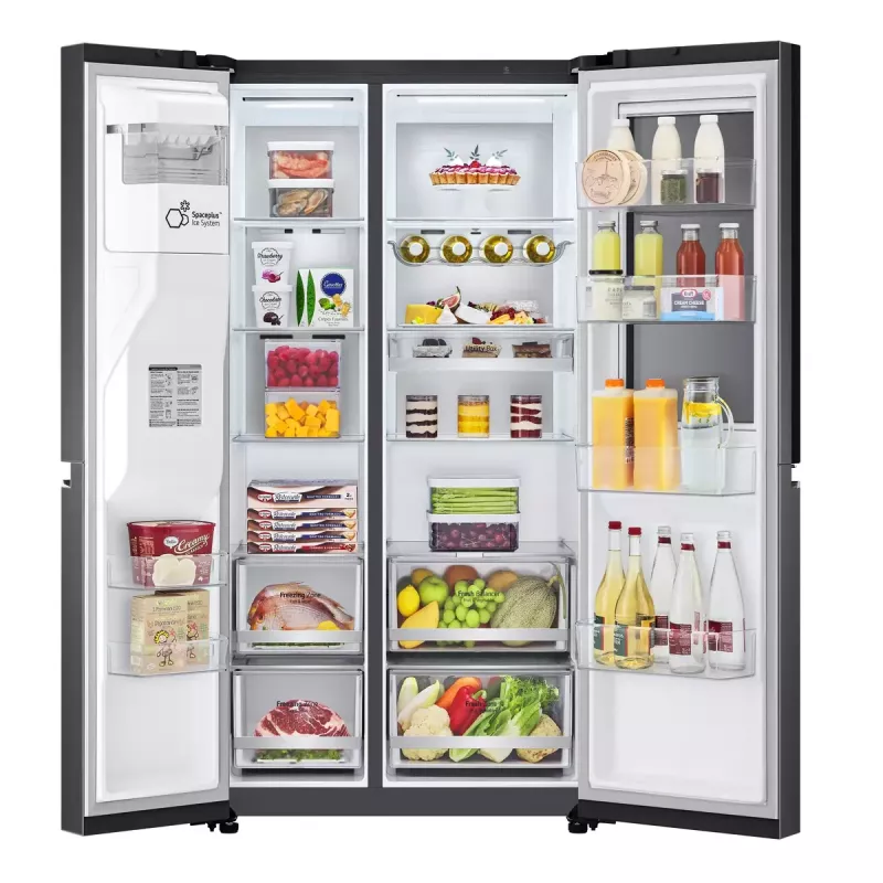 American Fridge Freezer LG InstaView™ ThinQ™ GSXV90MCAE 635 L