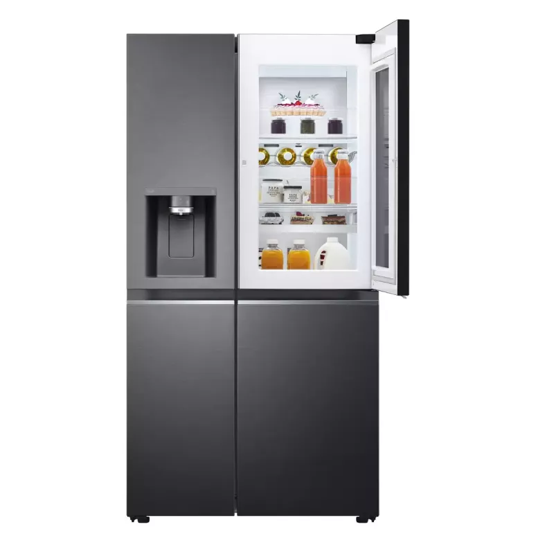 American Fridge Freezer LG InstaView™ ThinQ™ GSXV90MCAE 635 L