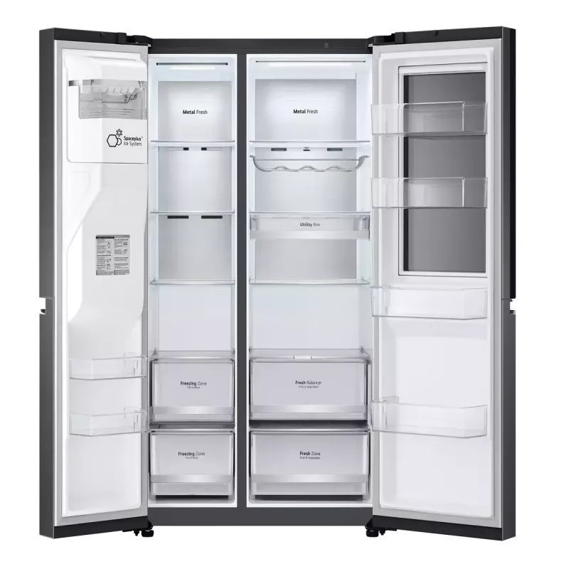 American Fridge Freezer LG InstaView™ ThinQ™ GSXV90MCAE 635 L