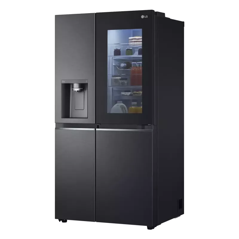 American Fridge Freezer LG InstaView™ ThinQ™ GSXV90MCAE 635 L