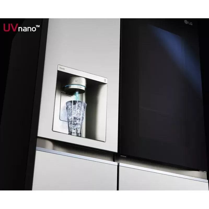 American Fridge Freezer LG InstaView™ ThinQ™ GSXV90MCAE 635 L
