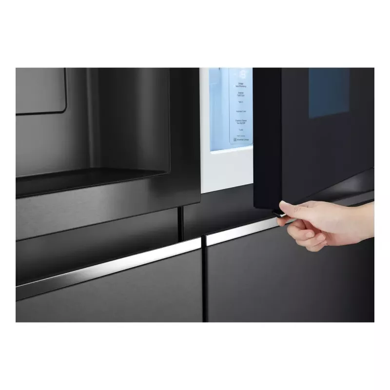 LG InstaView ™ ThinQ™ GSXV91MCAE American Kühl-Gefrierkombination 635 L