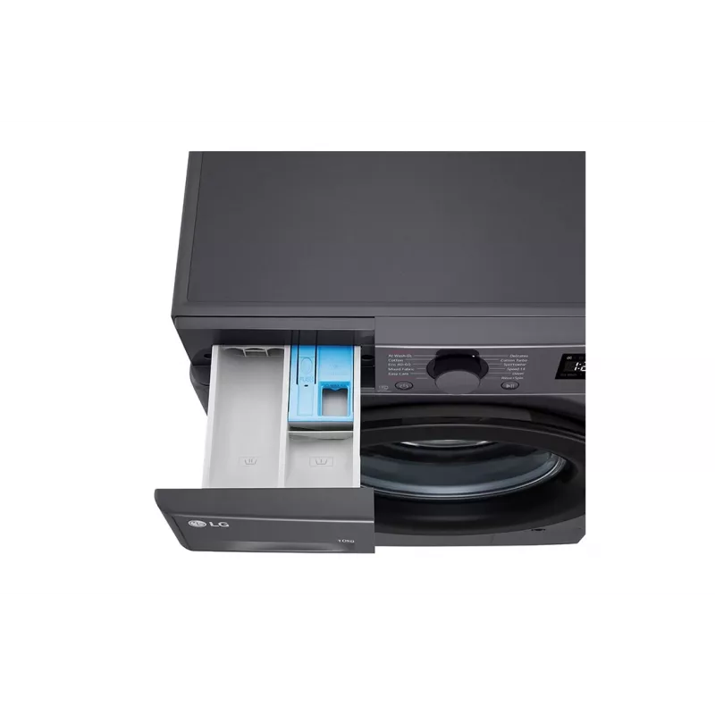LG F4WR510SBM Waschmaschine Frontlader 10 kg 1360 U/min Schwarz