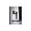 LG InstaView GSXV91PZAE Side-by-Side-Kühlschrank Freistehend 635 L Schwarz, Edelstahl