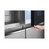 LG InstaView GSXV91PZAE Side-by-Side-Kühlschrank Freistehend 635 L Schwarz, Edelstahl