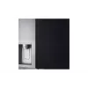 LG InstaView GSXV91PZAE Side-by-Side-Kühlschrank Freistehend 635 L Schwarz, Edelstahl