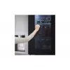 LG InstaView GSXV91PZAE Side-by-Side-Kühlschrank Freistehend 635 L Schwarz, Edelstahl