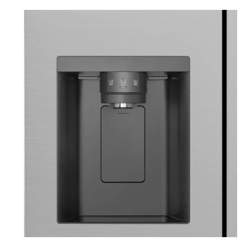 Side-by-side-Kühlschrank LG GSLC41PYPE, 641 L gesamt, Kühlbereich 420 L / Gefrierbereich 221 L, freistehend, silber