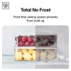 Side-by-side-Kühlschrank LG GSLC41PYPE, 641 L gesamt, Kühlbereich 420 L / Gefrierbereich 221 L, freistehend, silber