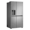 Side-by-side-Kühlschrank LG GSLC41PYPE, 641 L gesamt, Kühlbereich 420 L / Gefrierbereich 221 L, freistehend, silber