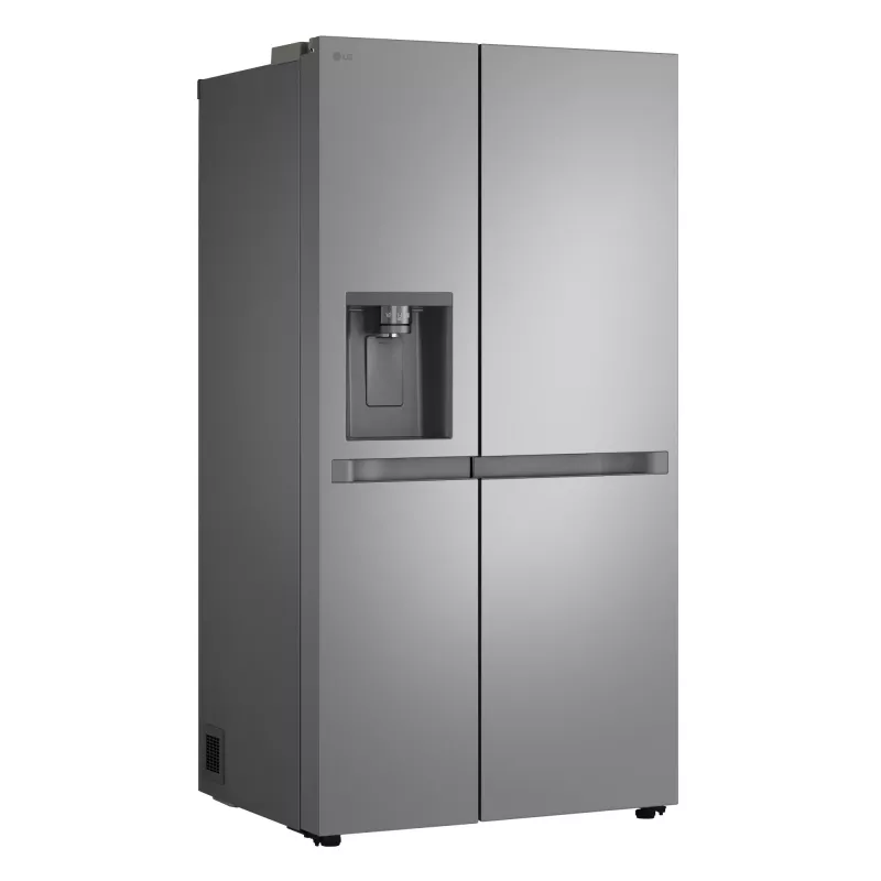 Side-by-side-Kühlschrank LG GSLC41PYPE, 641 L gesamt, Kühlbereich 420 L / Gefrierbereich 221 L, freistehend, silber